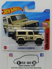 Hot Wheels Land Rover Defender 90 Tan Beige Hotwheels Short Card 2025 JBB29