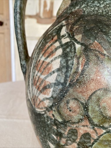 Denby Stoneware Pottery - Large Glyn Colledge Vase - Mid-Century Modern Design - Bild 4 von 13