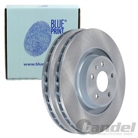 2X Blue Print Bremsscheiben Ø345Mm Vorne Passend FÜR Audi A4 A5 Q5