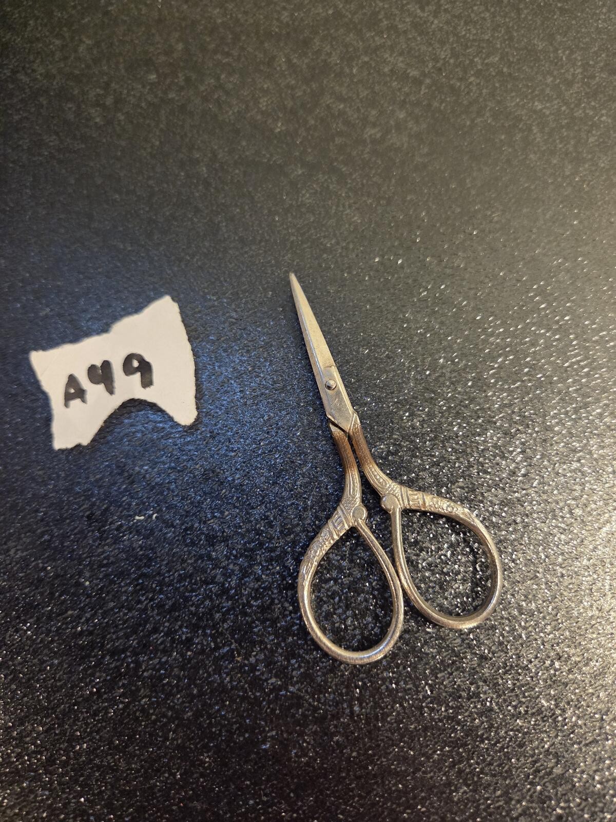 Scissors | Gold/silver Tone -  3.5" - Sharp Sewing/craft
