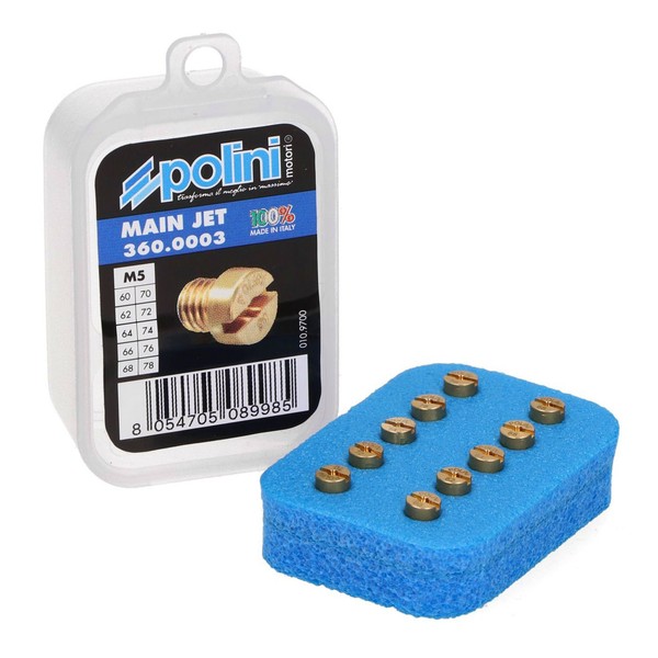 MF7933 Kit 10 VergaserdüSen 60/78 FüR Dellorto Phbg 19-21, Polini-image