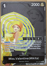 One Piece - Winner - Miss Valentine (Mikita) Foil - OP14-087 R