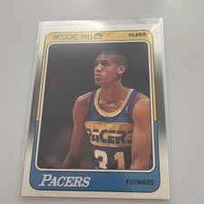 Fleer 1988-89 Base Set Reggie Miller #57 Indiana Pacers Basketball Card