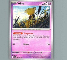 Abra 080/167 Common Twilight Masquerade Pokemon TCG Card (TWM) TWMA01