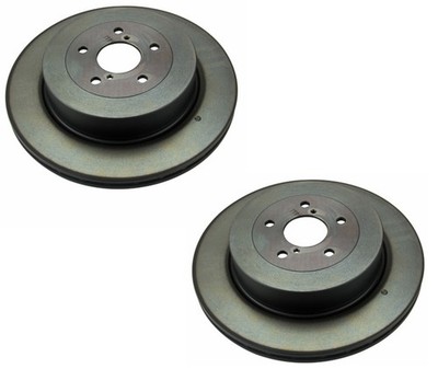 Brembo Pair Set of 2 Rear PVT Disc Brake Rotors For Subaru Impreza WRX STI 2004