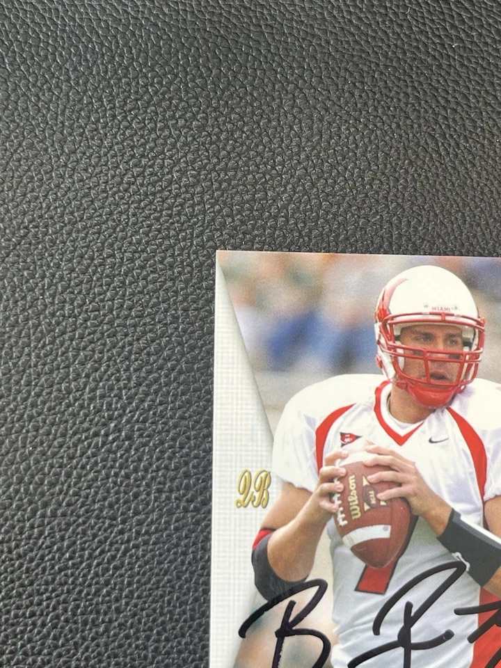 Sage Ben Roethlisberger #53 2005 gema ¡¡¡como nueva autografiada!!! RARO!!!! Foto 4 de 4