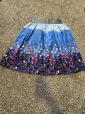 West African Ankara Floral Print Skirt Size Small