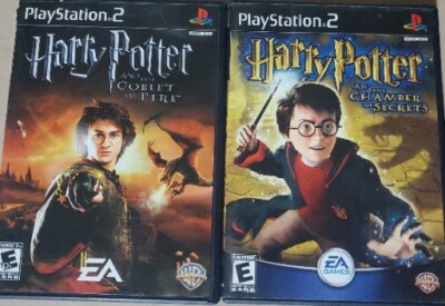 Harry Potter and the Goblet of Fire & The Chamber Of Secrets PlayStation 2 PS2