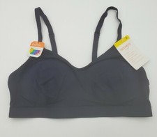 Warner's Cloud 9 Wireless Bra M Super Soft Convertible RN1041A Navy Blue New 