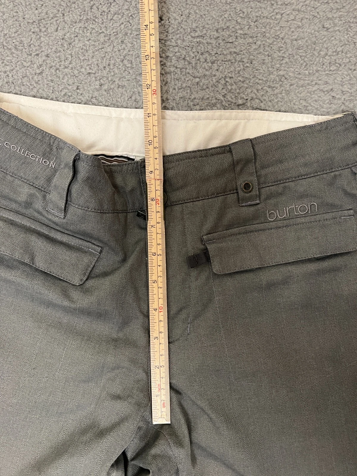 burton dry ride the white collection pants