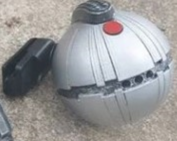 Star Wars Classic Thermal Detonator Prop - With Removable Belt