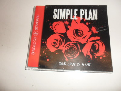 CD  Simple Plan     Your Love Is A Lie  