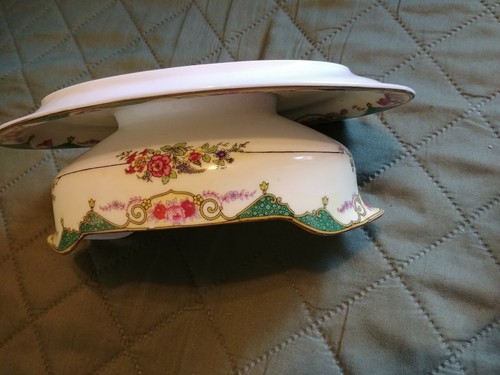 Vintage PHOENIX CHINA Porcelain Floral Gravy Boat, CECHOSLOVAKIA, Nice, # 2213 - Picture 7 of 9