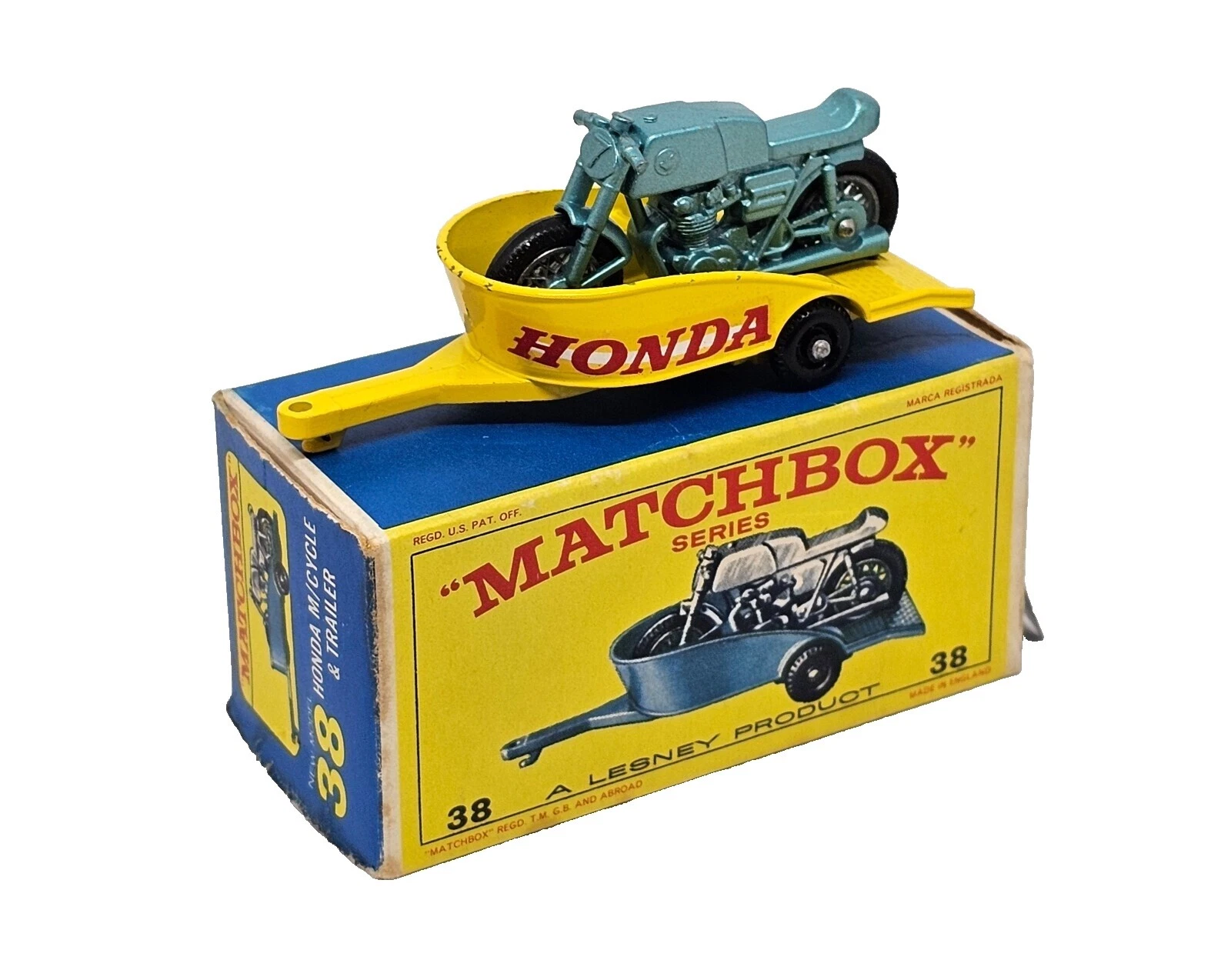 Matchbox Honda Vintage Manufacture Diecast Trailers