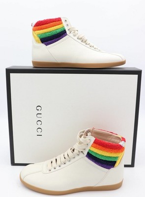 gucci rainbow high tops