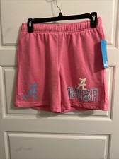 Youth Pink Alabama Crimson Tide Super Fresh Neon Daze Shorts Size M 10-12