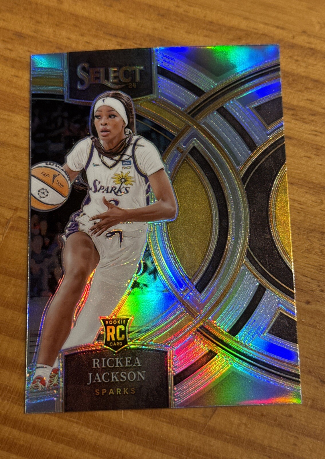 2024 Panini Select WNBA Premier Level #127 Silver Prizm Rickea Jackson RC Sparks