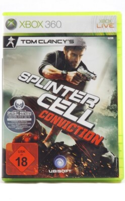 Tom Clancy's Splinter Cell: Conviction (Microsoft Xbox 360) Spiel in OVP
