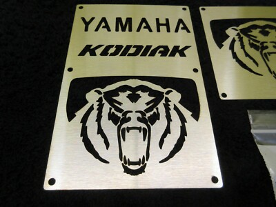 NEW CUSTOM YAMAHA KODIAK 16-26 700 18-26 450 FENDER WARNING TAGS