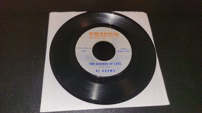 Al Adams    Two Seconds Of Love / To Know   7'' Soul  Vinyl   Frisco Records