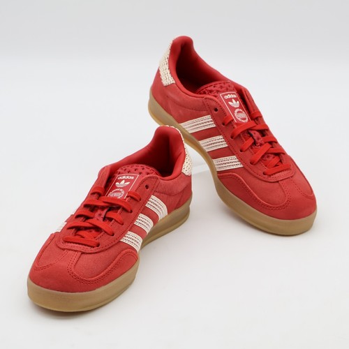 JI2756 adidas Originals Gazelle Indoor Better Scarlet Wonder White Gum (Women's) - Picture 4 of 10