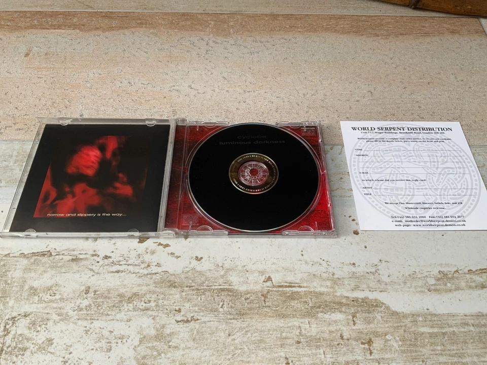 Cyclobe luminous darkness CD  COIL  THROBBING GRISTLE  DEATH IN JUNE  Psychic Tv - Image 4 of 4