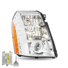 For 2007-2014 Cadillac Escalade Headlight w/Ballast&Bulbs HID Passeger Side RH