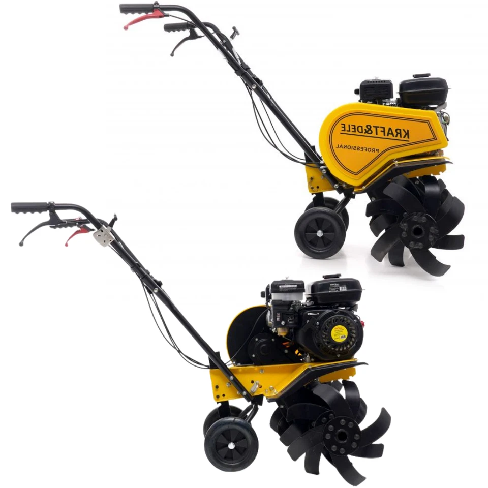 Motorhacke Benzin Gartenfräse Bodenfräse Bodenhacke Kultivator Ackerfräse Fräse - Bild 3 von 4