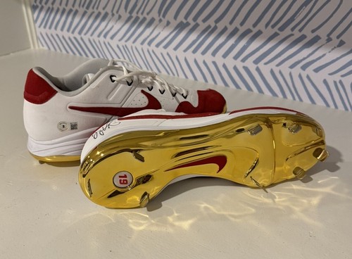 JOEY VOTTO CINCINNATI REDS FIRMADOS POR JUGADORES EMITIDOS TACOS NIKE CON 2010 NL MVP BAS - Imagen 4 de 9