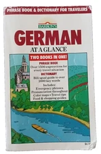Phrase Book-Dictionaries for Travelers Ser.: German at a Glance by Henry Strutz…