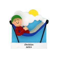 Personalized Christmas Ornament - Male I'm Retired and Loving It