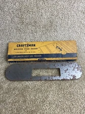 Vintage Craftsman Molding Head Insert for 8” Table Saw