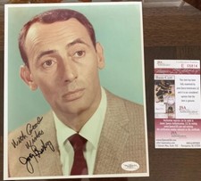 Joey Bishop Signed Autograph 8x10 Photo Rat Pack Sinatra Vegas JSA Authenticated