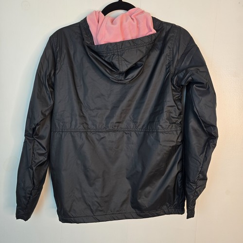 Columbia Black Pink Wind Breaker Jacket Girls Size Large (14/16) NEW - Picture 5 of 6