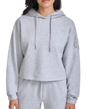 NEW Calvin Klein Jeans Women's Midweight Cropped Hoodie Size 2XL