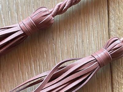 Beautiful leather and fabric rope belt by Max Mara! NWOT | eBay
