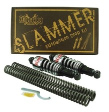 Kit de descenso de suspensión de amortiguador trasero horquilla delantera para 04-15 Harley Sportster 36541