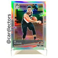 2020-21 Panini Donruss Optic Basketball CJ McCOLLUM #135 Silver Holo PRIZM SP