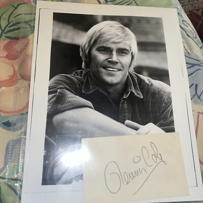 Dennis Cole Felony Squad Signed 3x5 Index Card- Plus Photo!!!! | eBay