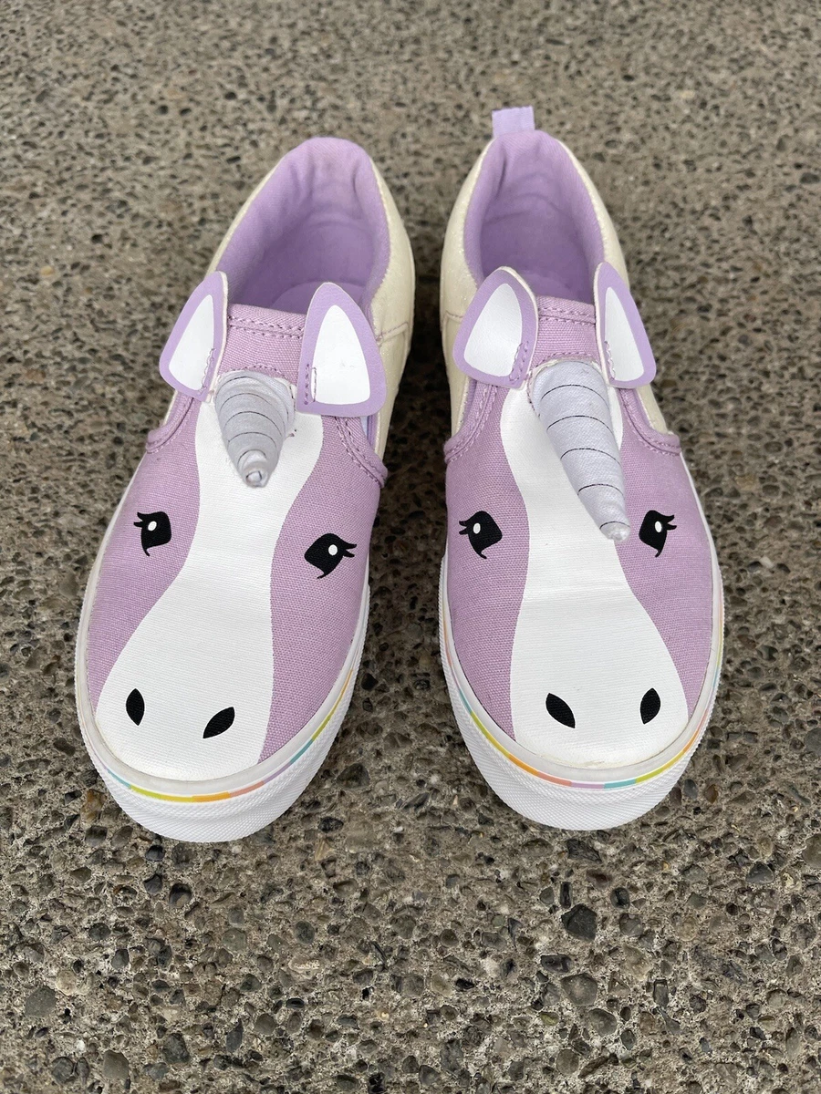 Little girl hotsell unicorn vans
