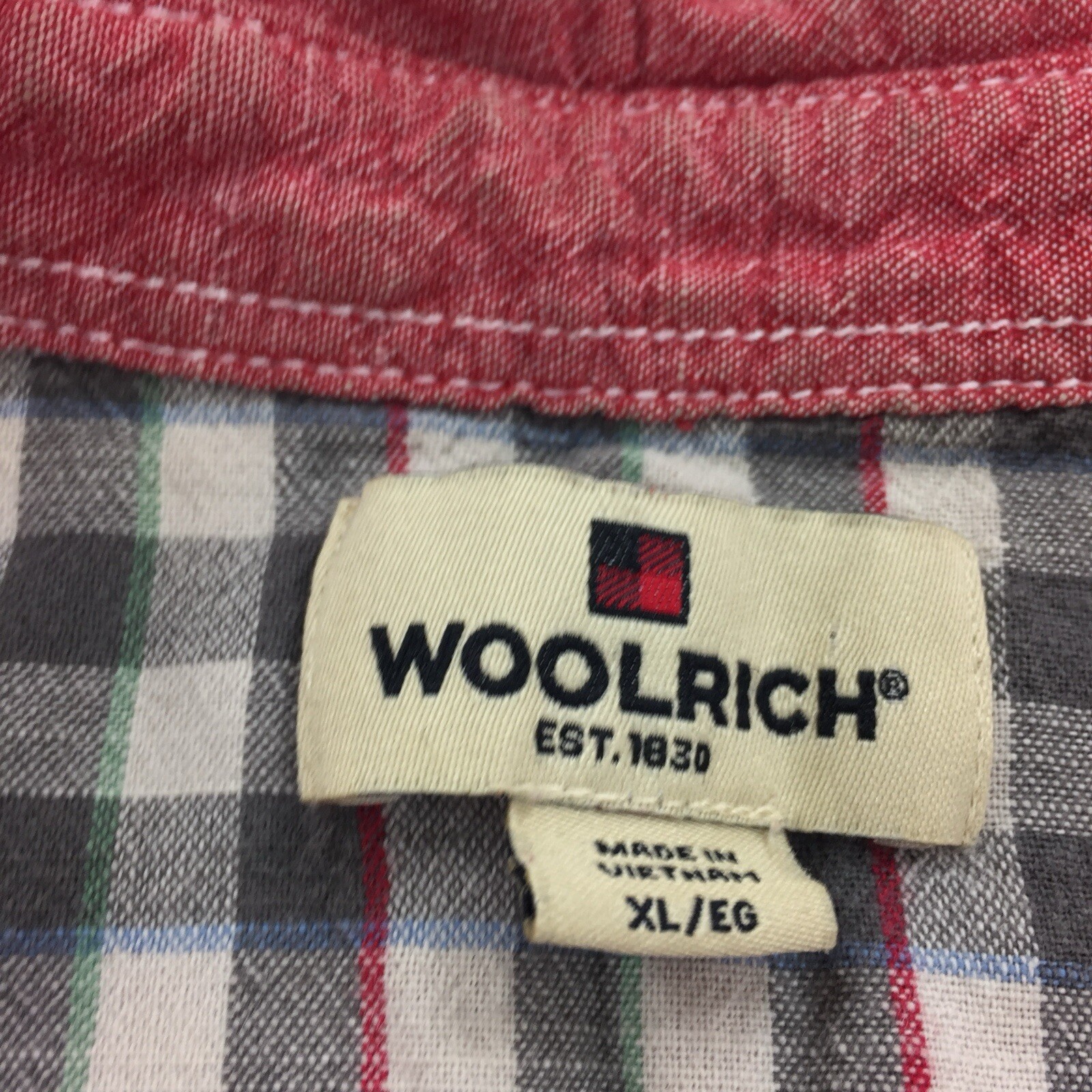 Woolrich Short Sleeve Button Down Collared Shirt … - image 3