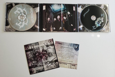 DEAD GENERATION LOT STONESOUR AUDIO SECRECY STONE SOUR SIGNED CD CASE PIN & PASS