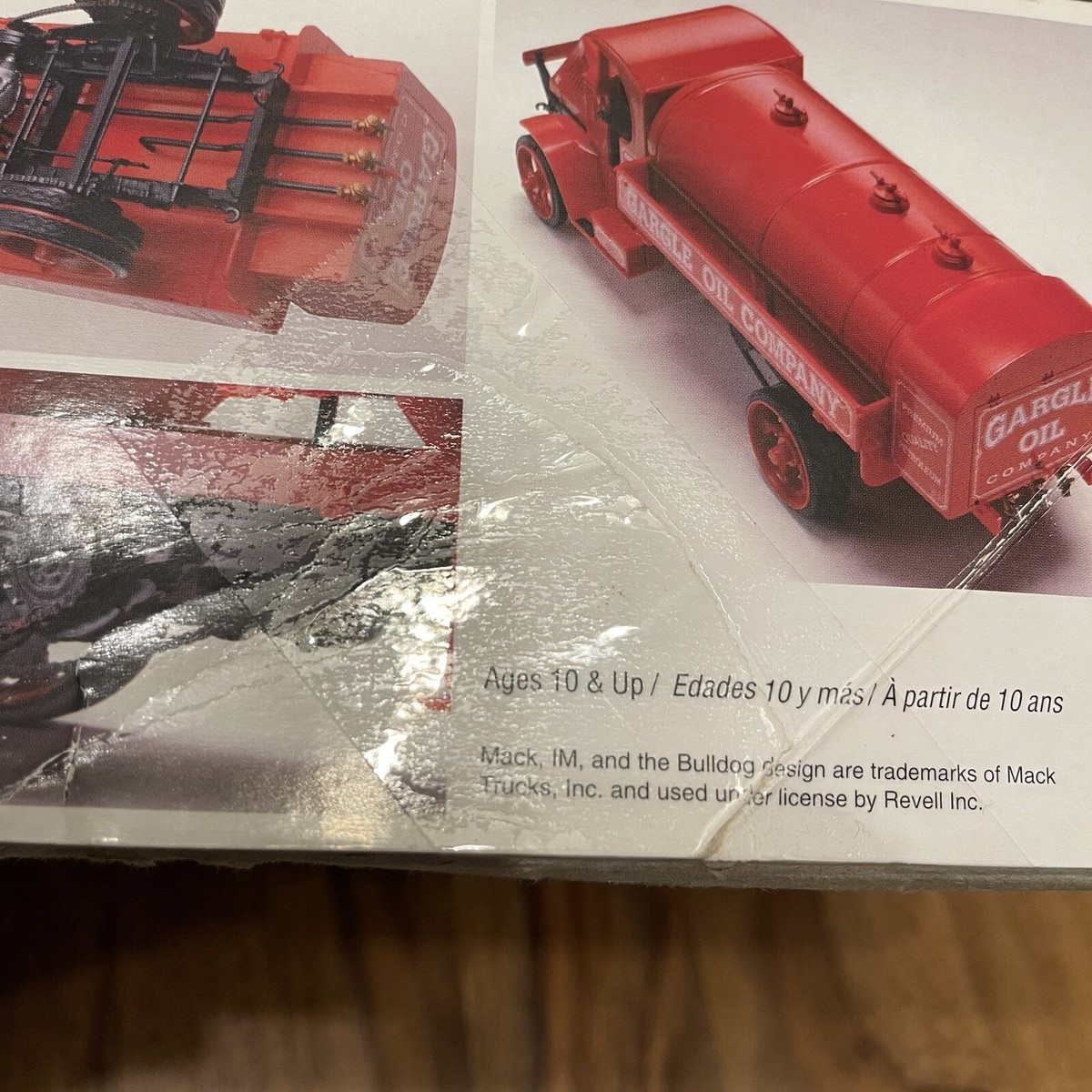 1926 mack bulldog tank truck monogram model kit 1/24th scale