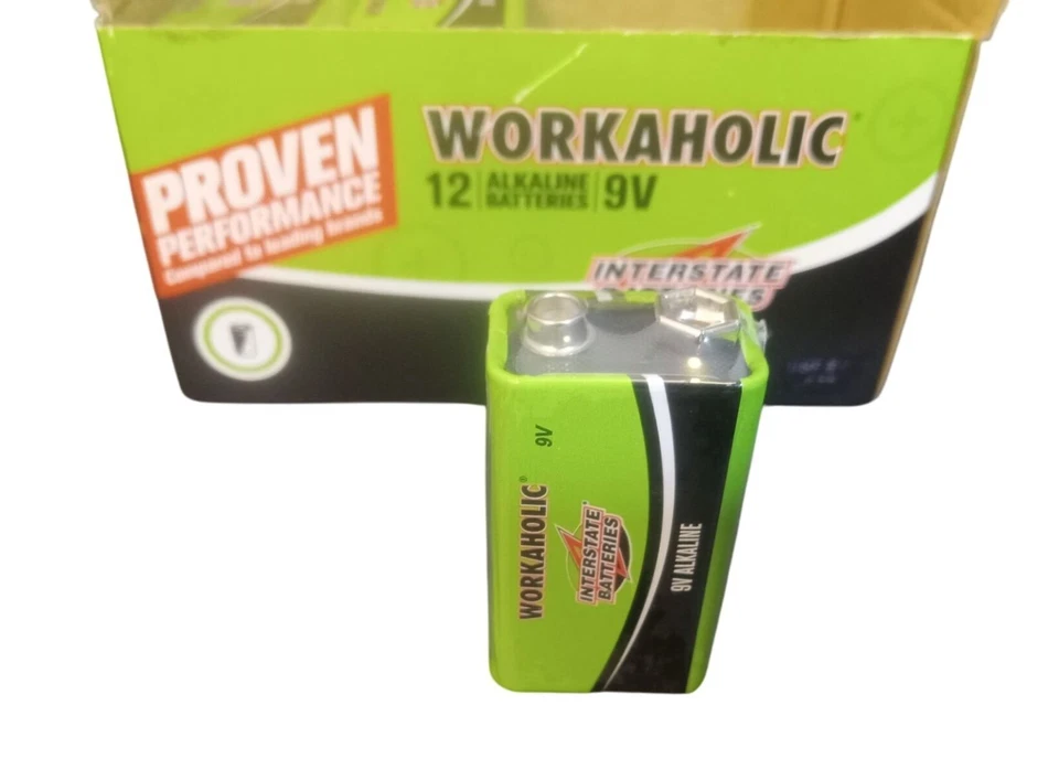 Interstate Batteries Workaholic 9V Alkaline 11 Count Proven Performance - Image 4 of 4