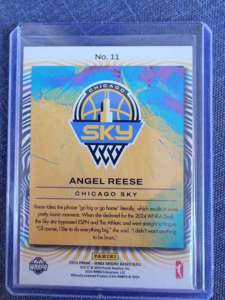 2024 WNBA Panini Origins Angel Reese Drip eBay