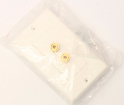 HomeTech Home Theater In-Wall Plate Screws Trim for Audio Speaker Installation