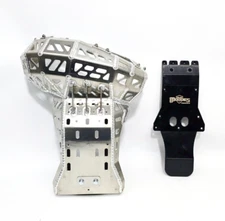 KTM BASH PLATE WITH PIPE GUARD 2020-23 MODELS 250/300 2T EXC  XC XCW TPI SX LINK