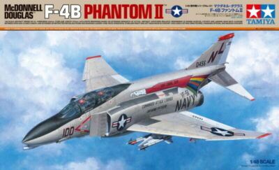 TAMIYA F-4B Phantom II McDonnell Douglas Flugzeug 1:48 Model Bausatz 61121 