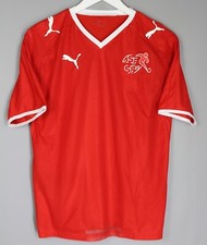 SWITZERLAND 2008 2010 HOME VINTAGE FOOTBALL SHIRT SOCCER JERSEY