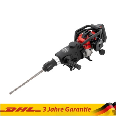 1200w Benzin Abbruchhammer, 2-Takt 30J Stemmhammer Meißelhammer Multifunktions